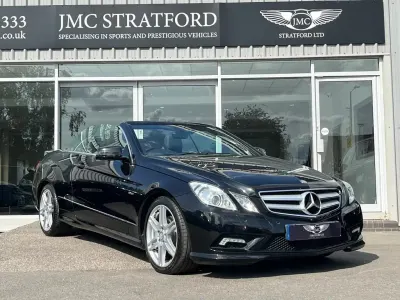 Used Mercedes E350 Sport Edition 265 HP (194 kW) 2011 Black Cabriolet