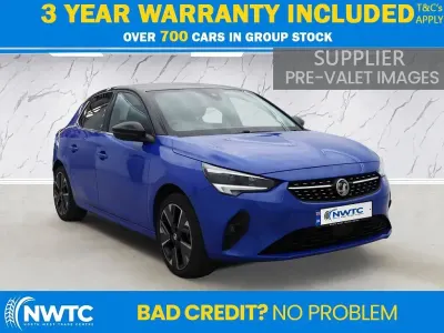 Used Vauxhall Corsa-e Elite 100 kW (136 HP) 2022 Blue Hatchback