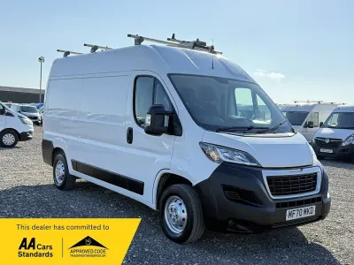 Used Peugeot Boxer 140 HP (102 kW) 2020 White Van