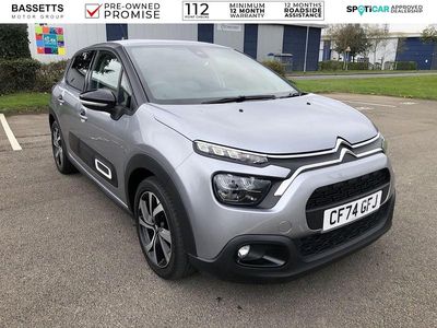 Used Citroën C3 PureTech 110 HP (80 kW) 2024 Grey Hatchback