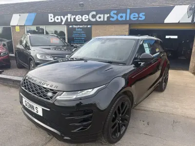 Used Land Rover Range Rover evoque R-Dynamic 2019 Black SUV