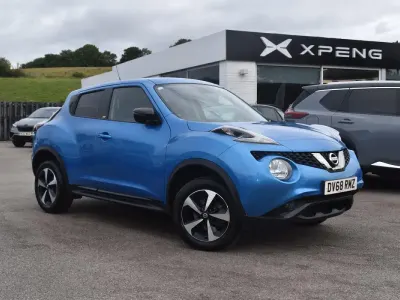 Used Nissan Juke 112 HP (82 kW) 2018 Blue SUV
