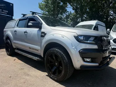 Used Ford Ranger Wildtrack 200 HP (147 kW) 2018 Silver Pickup