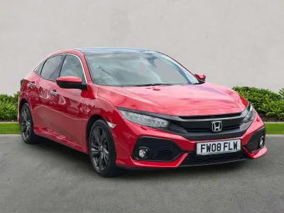 Used Honda Civic Prestige 2019 Red Hatchback