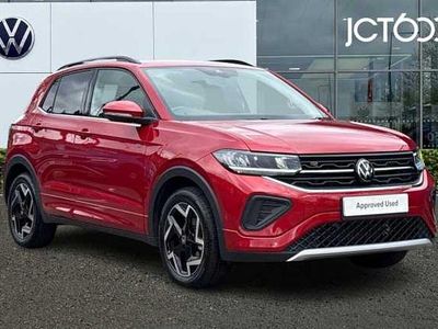 Used VW T-Cross R-line 115 HP (84 kW) 2025 Red SUV
