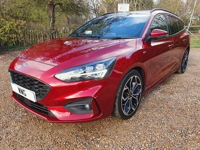 Red Used 2020 Ford Focus ST-Line X Estate | £16,295 (Fair price)