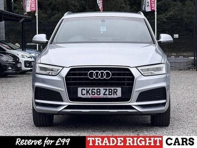 Used Audi Q3 S-Line 150 HP (110 kW) 2018 Silver SUV