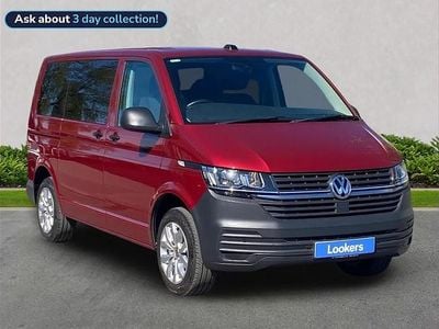 Used VW T6.1 S 110 HP (80 kW) 2022 Red Van
