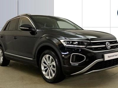 Black Used 2024 VW T-Roc Style SUV | £23,684 (Fair price)