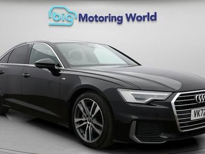 Begagnad Audi A6 S-Line 204 HK (150 kW) 2022 Svart Sedan