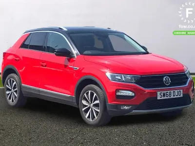 Used VW T-Roc Design 150 HP (110 kW) 2019 Red SUV