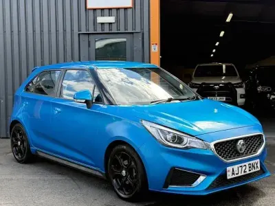 Used MG MG3 Exclusive 106 HP (77 kW) 2023 Blue Hatchback