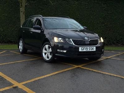 Used Skoda Octavia SE Technology 115 HP (84 kW) 2019 Black Estate