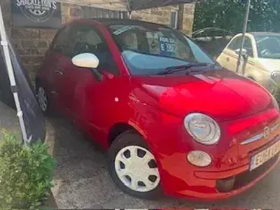 Used Fiat 500C 2014 Red Cabriolet