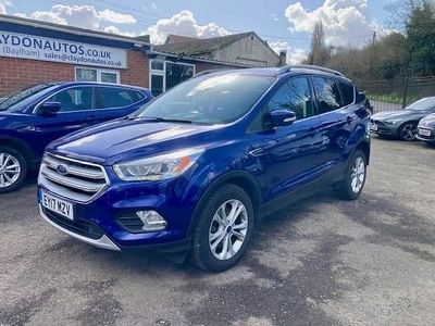 Used Ford Kuga Titanium 150 HP (110 kW) 2017 Blue SUV