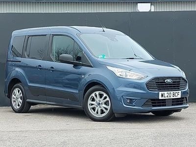 Used Ford Tourneo Zetec 120 HP (88 kW) 2020 Blue Estate
