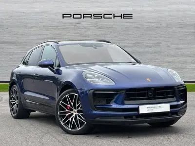 Used Porsche Macan 375 HP (275 kW) 2024 Gentian blue SUV