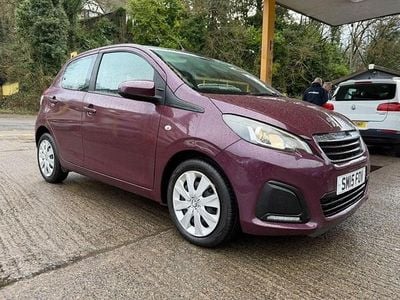 Used Peugeot 108 Active 68 HP (50 kW) 2015 Purple Hatchback