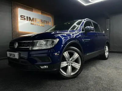 Used VW Tiguan Match 150 HP (110 kW) 2020 Blue SUV