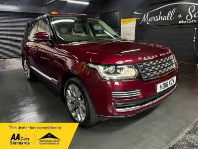 Używany Land Rover Range Rover S 306 KM (225 kW) 2016 Czerwony SUV