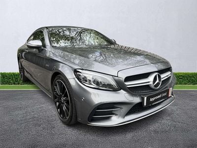 Begagnad Mercedes C43 AMG Premium 2020 Grå Sportkupé