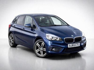 Used BMW 218 Sport Line 150 HP (110 kW) 2016 Blue Hatchback