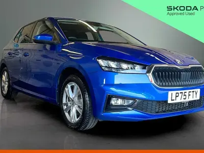 Used Skoda Fabia SE L 85 HP (62 kW) 2026 Race blue metallic Hatchback