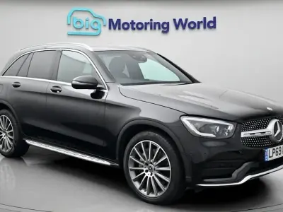 Used Mercedes GLC300 AMG line 245 HP (180 kW) 2019 Black SUV