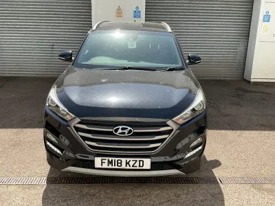 Used Hyundai Tucson GO! 164 HP (120 kW) 2018 Phantom black SUV