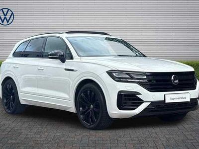 Used VW Touareg Black Edition 340 HP (250 kW) 2022 White SUV