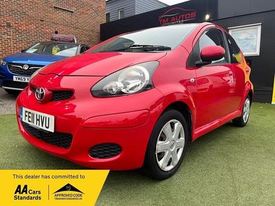 Red Used 2011 Toyota Aygo Hatchback | £2,795 (Fair price)