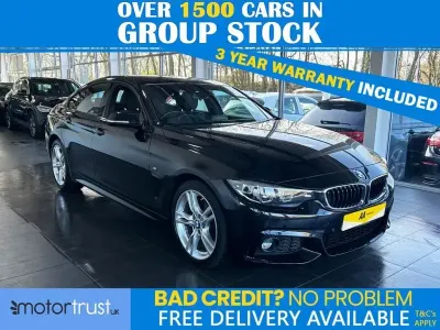 Begagnad BMW 420 M Sport 184 HK (135 kW) 2021 Svart Sportkupé