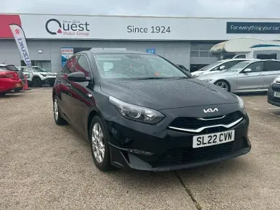 Used Kia Ceed 120 HP (88 kW) 2021 Black Hatchback