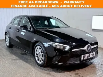 Begagnad Mercedes A180 Executive 116 HK (85 kW) 2018 Svart Halvkombi