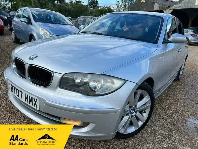 Used BMW 118 2007 Silver Hatchback