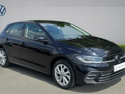 Used VW Polo Style 95 HP (69 kW) 2024 Black Hatchback