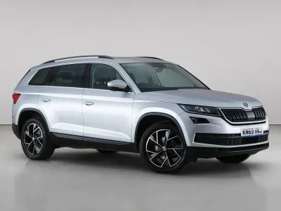 Used Skoda Kodiaq SE L 150 HP (110 kW) 2019 Silver SUV