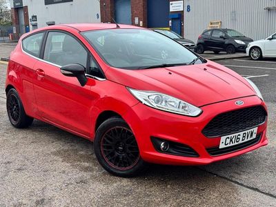 Used Ford Fiesta Zetec 2016 Red Hatchback