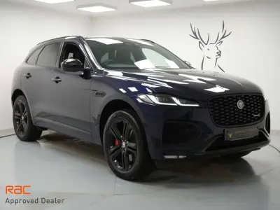 Used Jaguar F-Pace R-Dynamic 404 HP (297 kW) 2022 Blue SUV