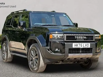 Used Toyota Land Cruiser 205 HP (150 kW) 2025 Black SUV