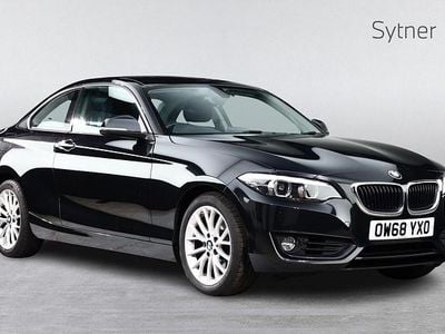 Used BMW 218 Sport Line 134 HP (98 kW) 2019 Black Coupe