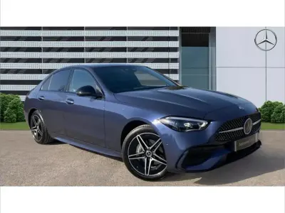 Used Mercedes C300 AMG Line Premium Plus 308 HP (226 kW) 2026 Blue Sedan