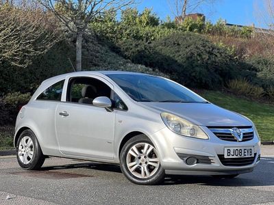 Used Vauxhall Corsa 79 HP (58 kW) 2008 Silver Hatchback