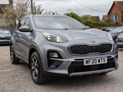 Begagnad Kia Sportage Platinum Edition 2020 Silver SUV