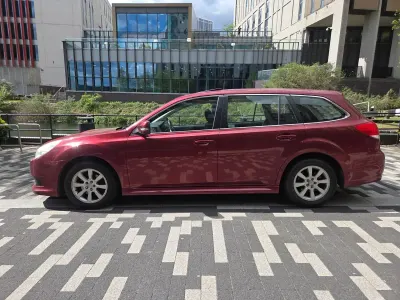 Used Subaru Legacy 2010 Red Estate