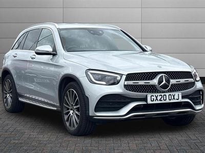 Used Mercedes GLC300 AMG Line Premium 245 HP (180 kW) 2020 Iridium silver Estate