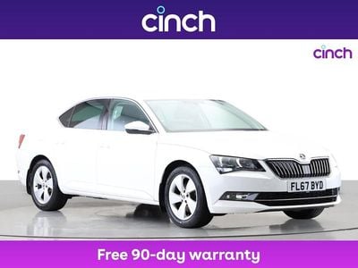 White Used 2018 Skoda Superb SE Hatchback | £12,499 (Good price)
