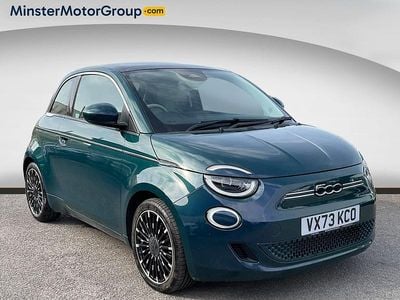 Used Fiat 500e La Prima 86 kW (118 HP) 2023 Green Hatchback