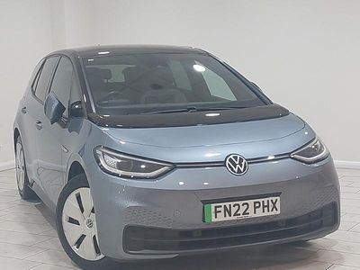 Used VW ID.3 Pro Performance 150 kW (204 HP) 2022 Blue Hatchback