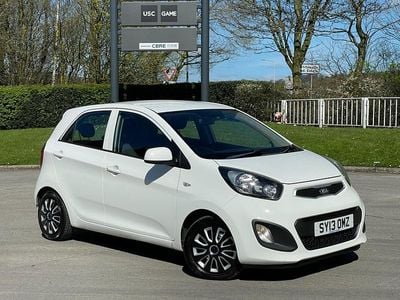 Used Kia Picanto 68 HP (50 kW) 2013 White Hatchback